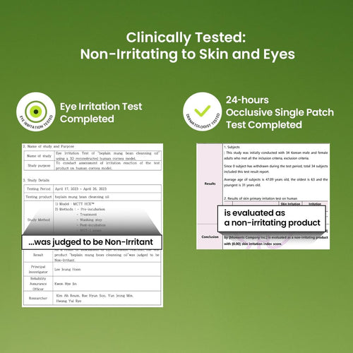 Mung Bean Cleansing Oil - Blackheads, Pores, Detox