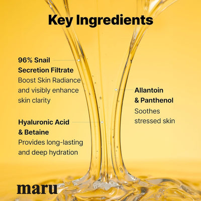 Snail Mucin Serum – Bounce, Smooth, Renew