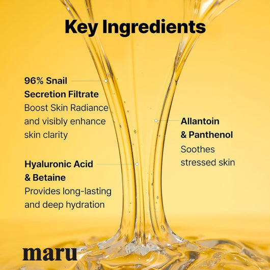 Snail Mucin Serum – Bounce, Smooth, Renew