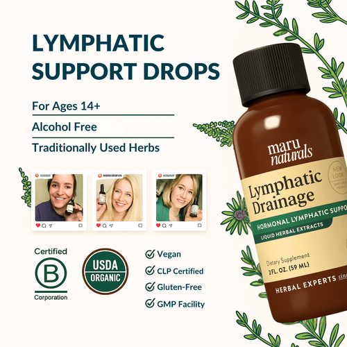Lymphatic Drainage Drops – Bloat, Puff, Detox